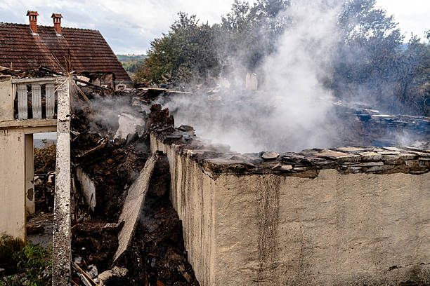 Professional Fire Damage Removal technician working in Shakopee, MN